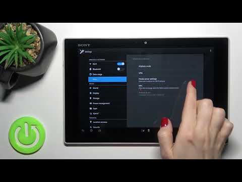How to Activate Contactless Payment in Sony Xperia Tablet Z - Enable or Disable NFC