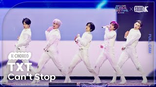 Download lagu [K-Choreo 4K] 투모로우바이투게더 직캠 'Can't Stop' (TXT Choreography) @뮤직뱅크글로벌페스티벌 251230 mp3