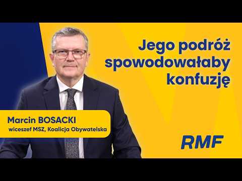 Marcin Bosacki gościem Porannej rozmowy w RMF FM