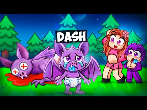 I Pretended to be BABY BAT MONSTER In 99 Nights In The Forest!