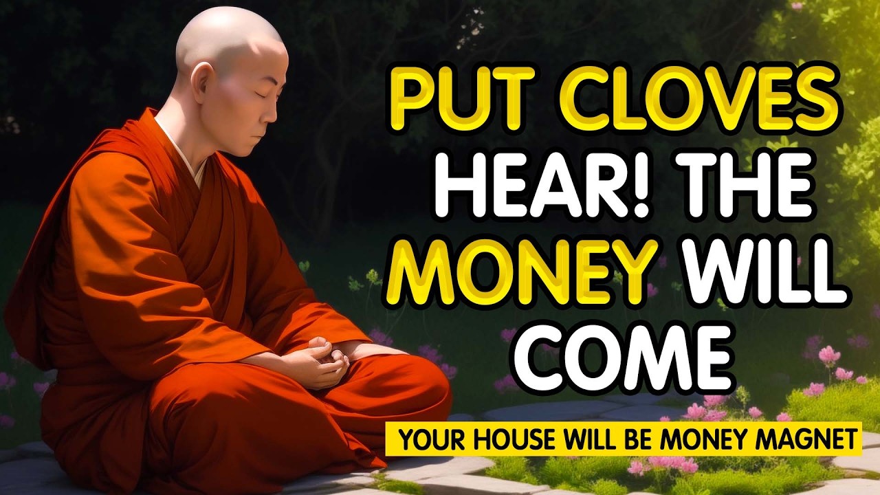 PLACE 3 CLOVES IN THIS SPOT AND THE MONEY WILL COME IN DROVES | BUDDHISM
