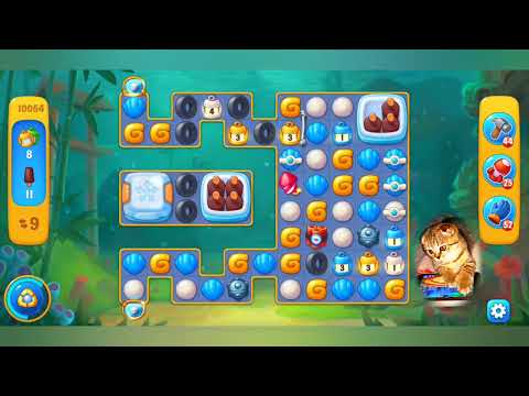 Fishdom 2022, no Boosters,  10054  level  -  прохождение без бустеров,  10054  уровень.