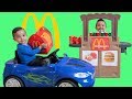 McDonald S Happy Meal Drive Thru Pretend Play With CKN