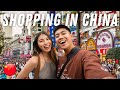 This Is What SHOPPING In Shanghai China Is Like