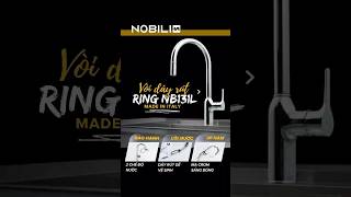 VÒI RỬA BÁT DÂY RÚT NOBILI RING NB131L video 3
