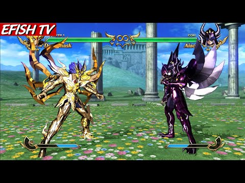 Cancer Deathmask God Cloth vs Garuda Aiacos (Hardest AI) - Saint Seiya: Soldiers' Soul