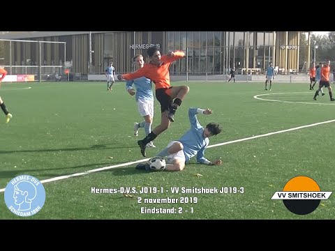 Samenvatting Hermes-D.V.S. JO19-1 - VV Smitshoek JO19-3