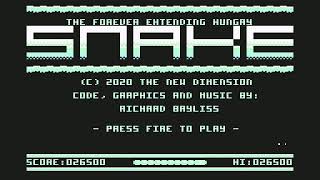 Commodore 64 =+ The forever extending hungry snake