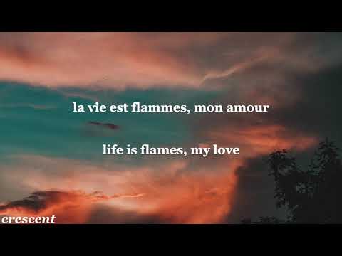 de mon âme à ton âme - KOMPROMAT ft. adèle haenel (lyrics) (eng sub)