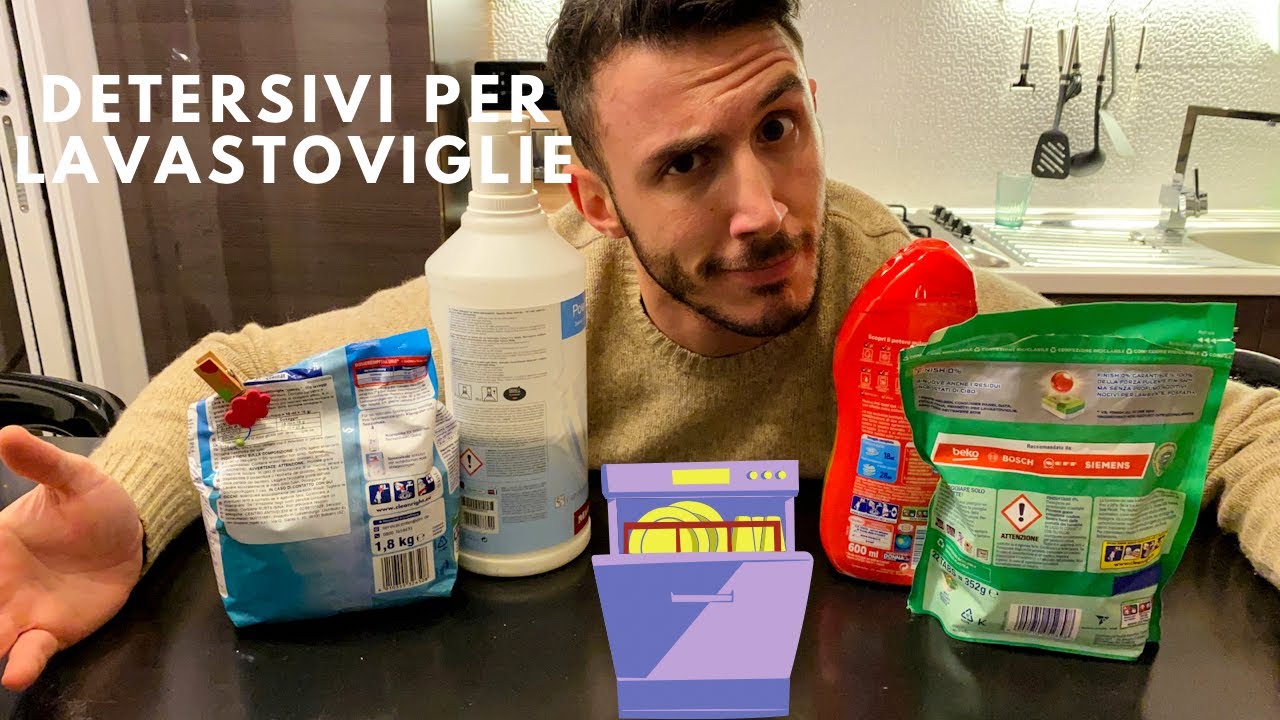 Qual è il detersivo per lavastoviglie più potente contro lo sporco Polvere, tabs o liquido