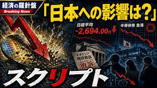 スクリプト：日経平均、1日で2694円安——半導体株ショックとキオクシア特許敗訴の全貌