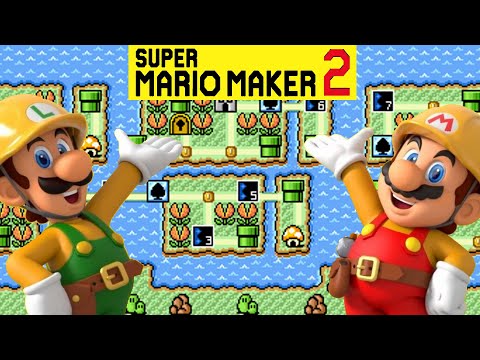 Super Mario Bros. 3.: World 7 Remade in Super Mario Maker 2