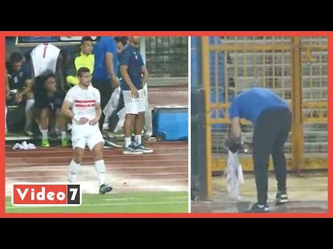 شاهد طارق حامد يلجأ لتغير الشووت الخاص به وما فعله البدلاء معه