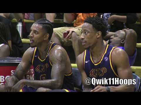 Nick Young Aka "Swaggy P" & DeMar Derozan Lose to an Ex NBA player & USC PG DeAnthony Melton😳