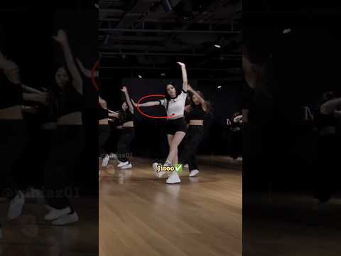 I think she forgets to move because of hard choreography