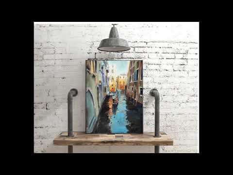 "Venice Canal” by Verone Solilo               www.artworkbyverone.com