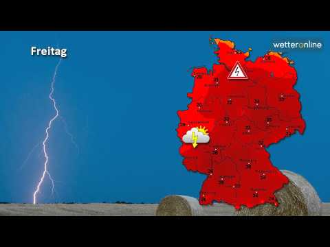 wetteronline.de: Neue Hitze und Unwetter (15.07.2015)