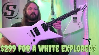 Video thumbnail for I Tried The Cheapest White Explorer from Solar Guitars | S by Solar EB4.6W by Dewey Hall