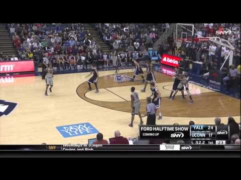 UConn vs. Yale (2015 Highlights)