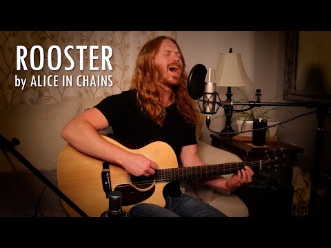 "Rooster" by Alice in Chains - Adam Pearce (Acoustic Cover)