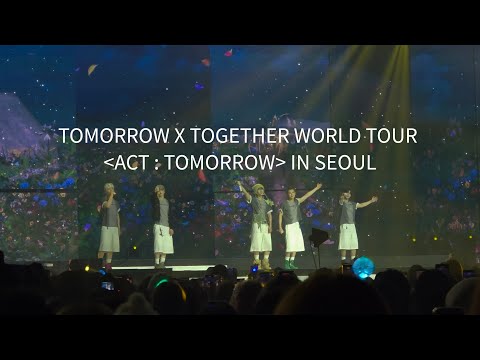250822 TOMORROW X TOGETHER WORLD TOUR ACT : TOMORROW IN SEOUL DAY 1 FULL 4K 