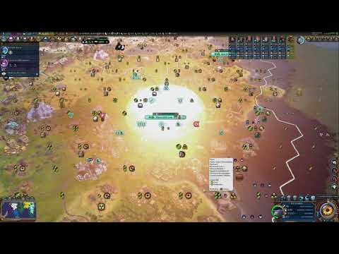 nuking my own capital for Steam achievements [Civilization VI]