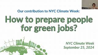 Community Colleges: Keys to Climate Workforce and Adaptation