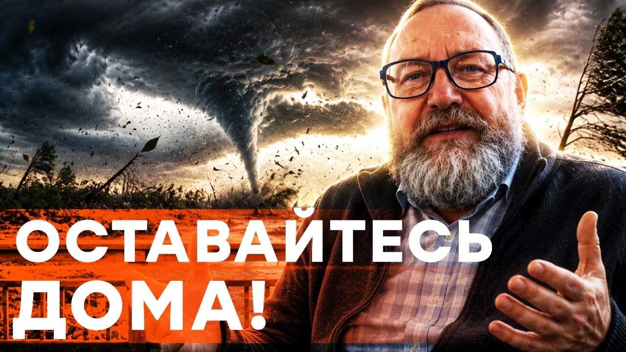 ЭКСТРЕННОЕ ПРЕДУПРЕЖДЕНИЕ! Надвигается МОЩНЕЙШИЙ ШТОРМ! К вечеру НАЧНЕТСЯ С
