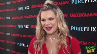 Actress Kelly Heyer Interview at Beckman World Premiere video