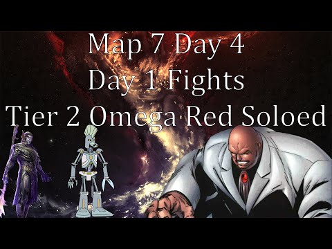 Map 7 Day 4 - Day 1 Fights & Tier 2 Omega Red Soloed