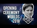 Worlds 2016 Opening Ceremony  ft. TWITCH CHAT - League of Legends