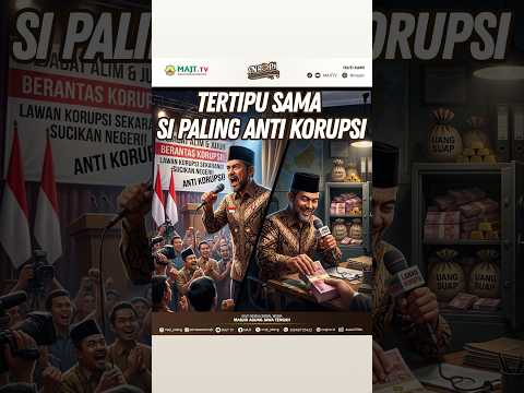 Teriak anti korupsi, tapi ternyata... #korupsi #kpk #antikorupsi #integritas