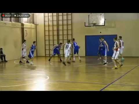 Aleksa Milenković(2004) HIGHLIGHTS U19 BELGRADE LEAGUE