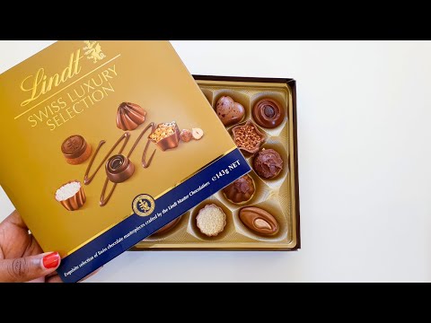 😋Lindt Swiss Luxury Chocolate