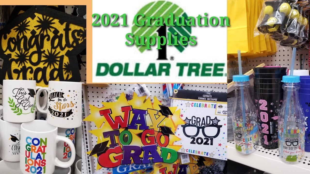 Dollar Tree  Graduation Party Supplies 2021
