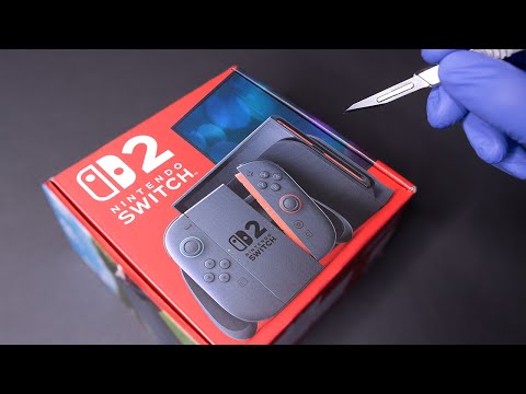 Nintendo Switch 2 Unboxing - ASMR