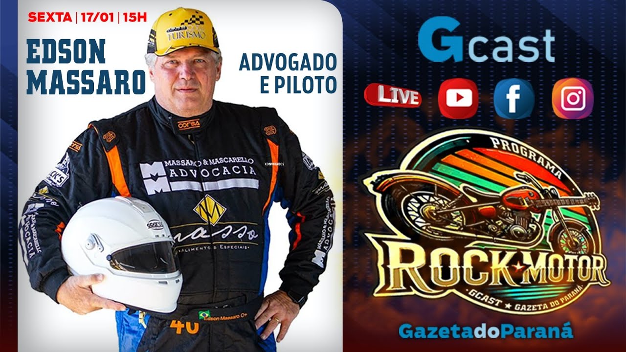 ROCK MOTOR #17 – ALEXANDRE BAREA RECEBE O ADVOGADO E PILOTO EDSON MASSARO