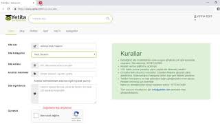 Yetita Türkçe Dizine nasıl üye olunur ve site eklenir?