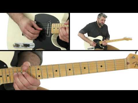 Country Guitar Lesson - Track 4: Outlaw Country - Playalong - Jason Loughlin
