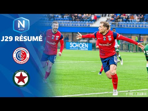 J29 I LB Châteauroux – Red Star (4-2) , le résumé | National FFF 2021-2022