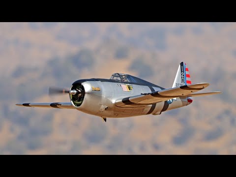 Giant Scale P-47 Thunderbolt w/Radial Engine (CARF Model) -- US Scale Masters Championships 2019