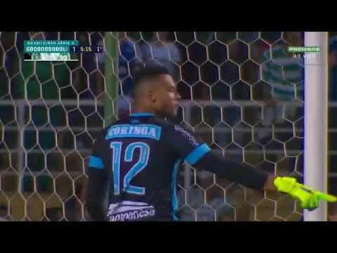GOL DE LUIZ ADRIANO! Palmeiras 6 x 2 Csa - Brasileirão 2019