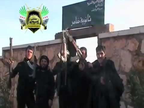 جولة ميدانية مع مقاتلي كتائب السلام بعد السيطرة على بلدة خناصر في ريف حلب