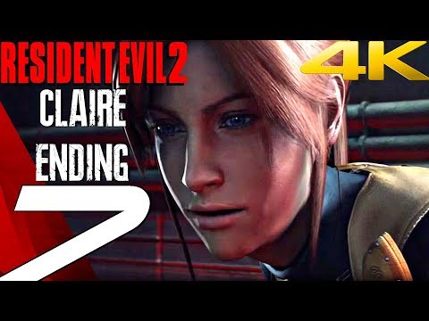 Resident Evil 2 HD - Gameplay Walkthrough Part 7 - Final Boss & Ending (Claire) 4K