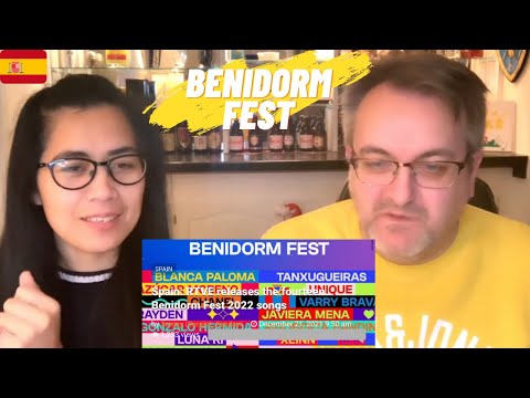 🇩🇰NielsensTv REACTS TO Eurovision 2022 - Spain 🇪🇦 - Benidorm Fest - Top 14❤️