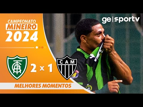 Gols e lances de América-MG x Atlético Mineiro