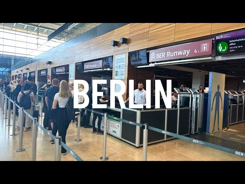 Berlin Airport 🇩🇪 BER Runway Security Guide