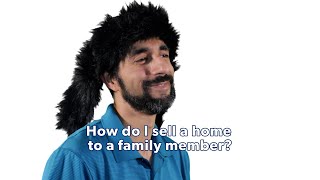 How do I sell a home to a family member?