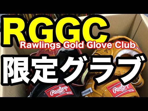 限定グラブ RGGC (Rawlings Gold Glove Club) ProPreferred and HOH #1795 Video