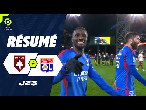 Resumen de Metz vs Olympique Lyonnais Jornada 23